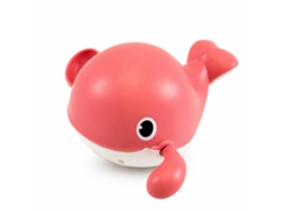 Brinquedo De Banho Para Bebê, Baleia Rosa Para Brincar Na Água, Modelo De Corda (mecanismo De Mola).