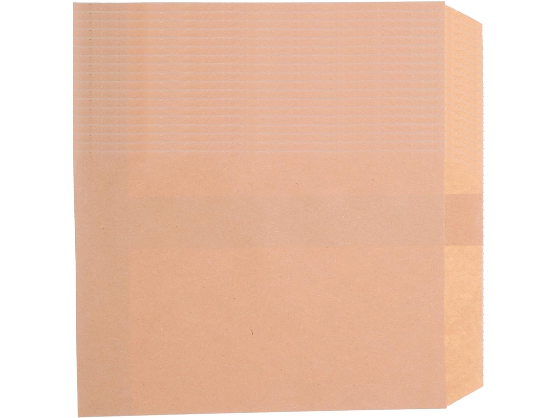 100 Sacolas De Papel Kraft Reutilizáveis De 18 X 13 Cm (7 X 5 Polegadas)
