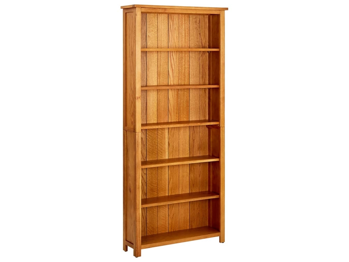 Bookcase, Bookcases Vidaxl Marrom Madeira (80 X 22.5 X 180 Cm)