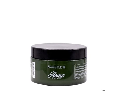 Máscara De Gel De Cânhamo Profissional Seletiva 250ml Cuidado Hidratante Intensivo Selective Professional