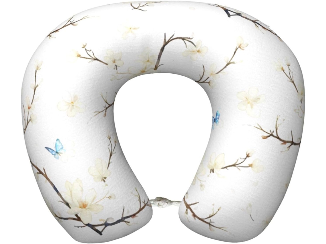 Travesseiro Espuma Viscoelástica para Pescoço | S/MARCA