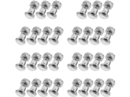 Parafusos de Reposição para Reparo e Manutenção de Ferramentas de Jardinagem, Aço Inoxidável, Kit com 30 Unidades. SFUSHOS