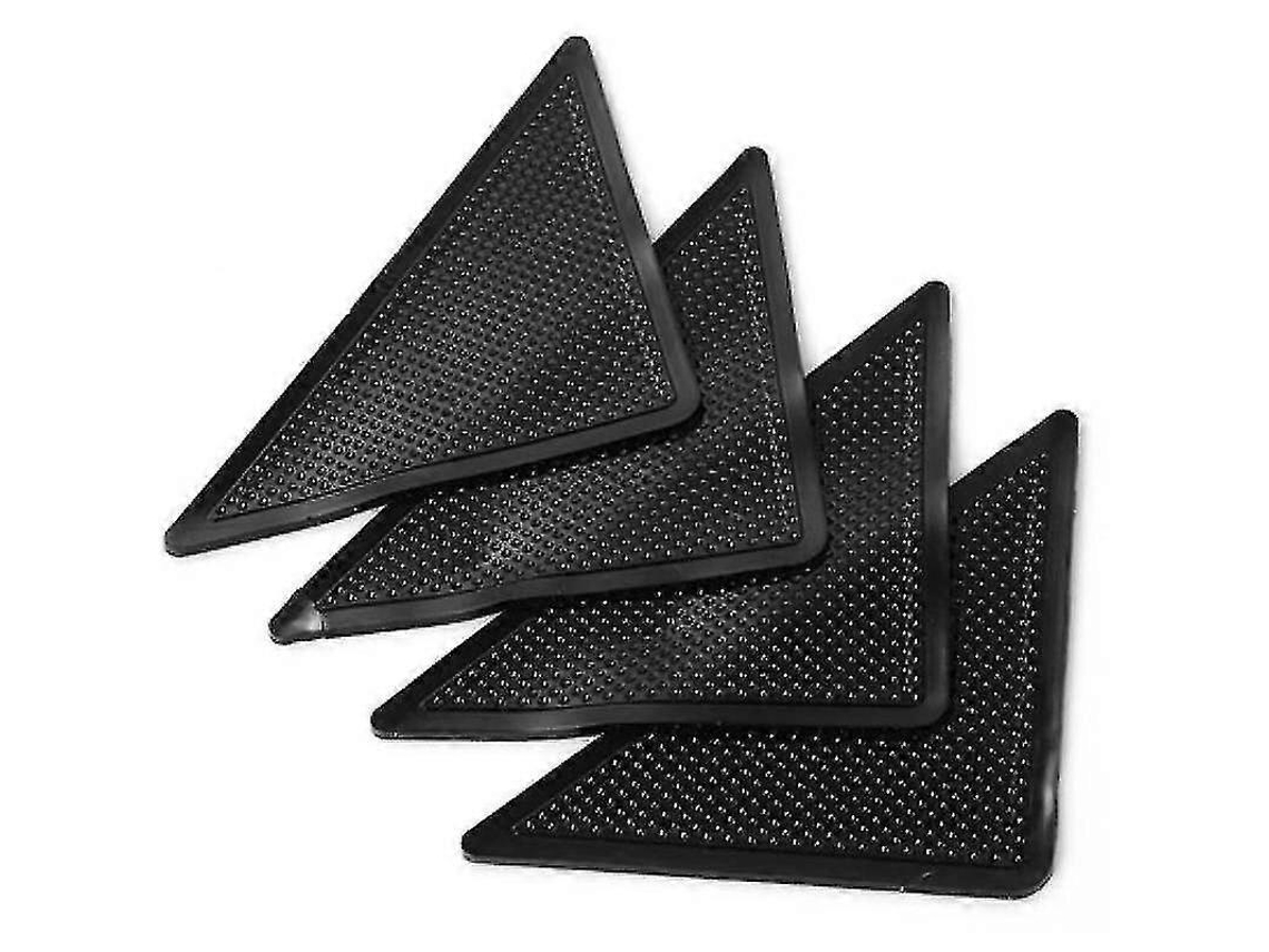 Rebe grips Antideslizantes para Esquinas de Alfombra Silicona Protector de Suelo Seguro para Cocina Hogar 4 Piezas