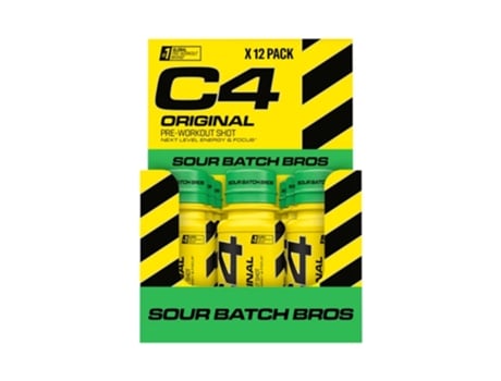 C4 Shots Originais Cellucor (12x60ml)