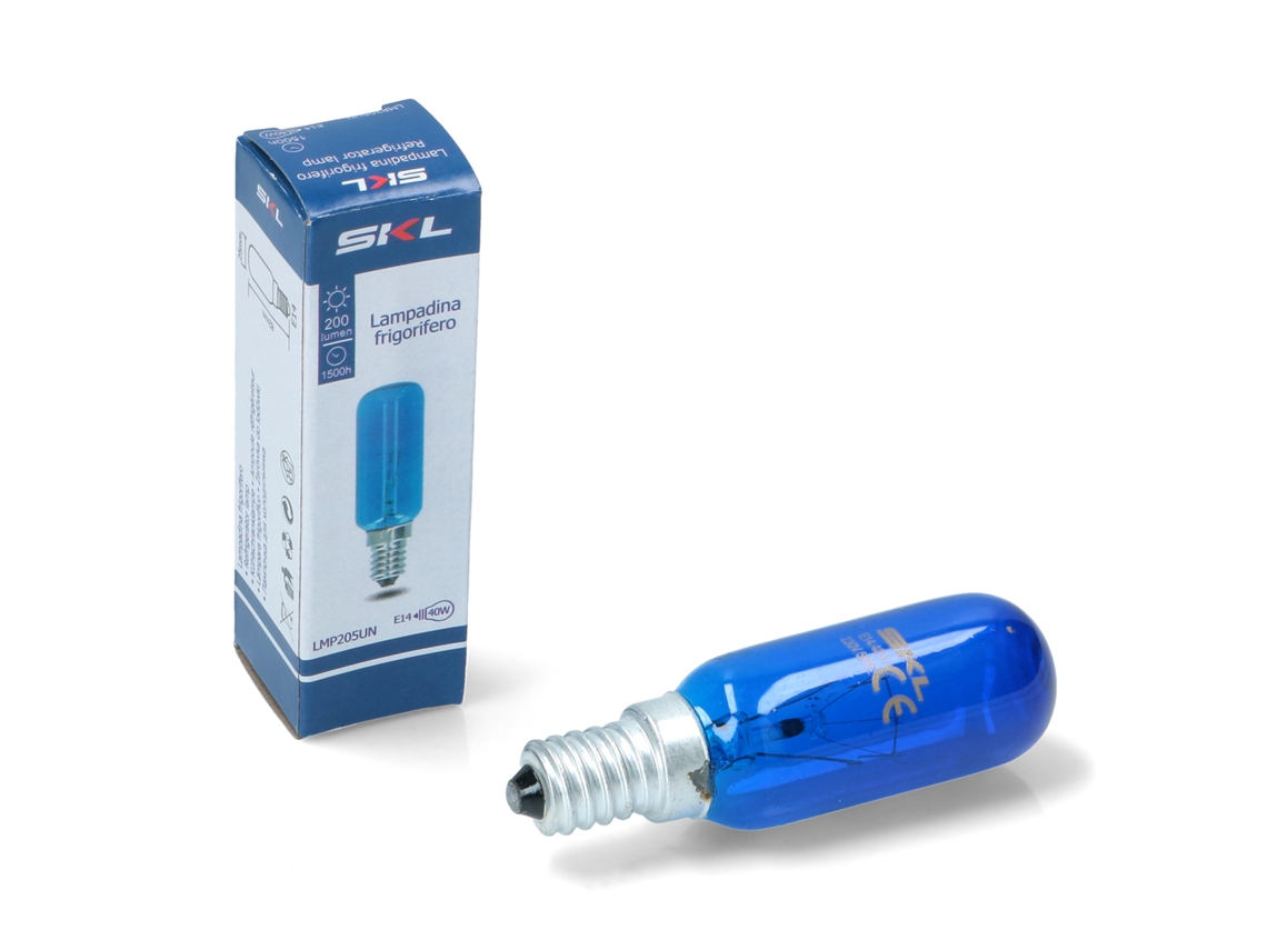 Lâmpada Azul para Geladeira T25l E14 40w Frigorífico Lmp205un