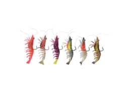 Isca Artificial Camarão Luminoso 9cm com Anzol