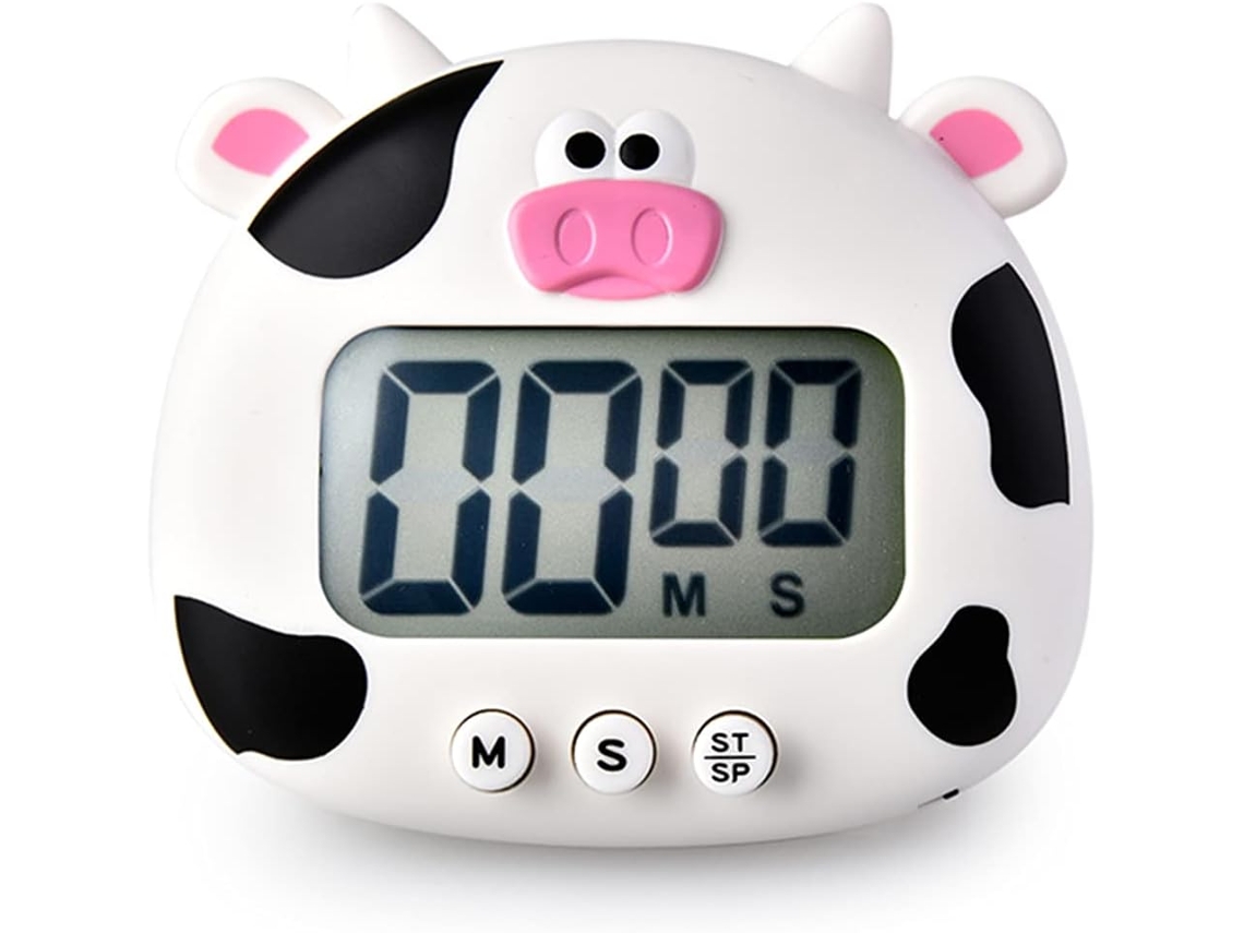 Temporizador De Cozinha, Relógio Digital Com Ímã, Relógio Visual De Tela Grande Lcd Para Cozinhar, Assar, Jogos Esportivos Com Slowmoose