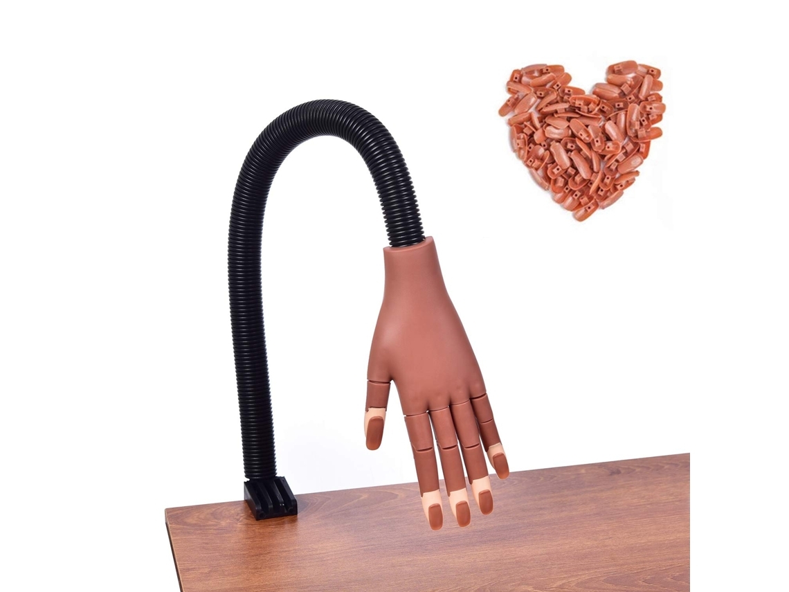 Mão De Prática Para Treino De Unhas Modelo Falso*
