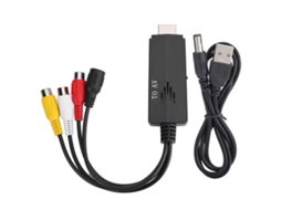 Aetheria conversor Hdmi para Rca Av 1080p Adaptador Cabo Macho para Fêmea Tv Vcr Dvd