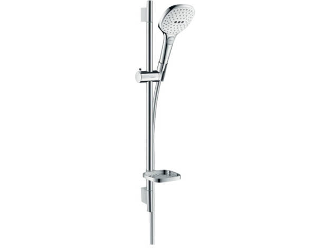 Chuveiro HANSGROHE Raindance Select E Cromo e branco