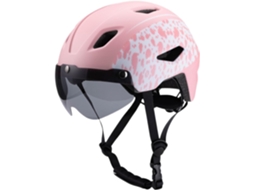 Capacete Infantil Harilla para Ciclismo com Viseira Removível Macio Confortável Alta Qualidade