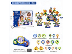 Jogo De Construção Henten Home Brinquedos Educativos Faça Você Mesmo