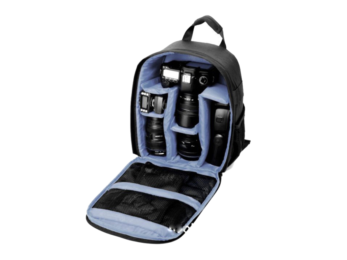 Mochila Impermeável Para Câmera Dslr Slr, Bolsa Macia E Mochila Brilvibera