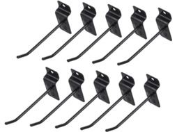 Conjunto De 10 Ganchos Metálicos Para Painel Perfurado, Organizador Mu