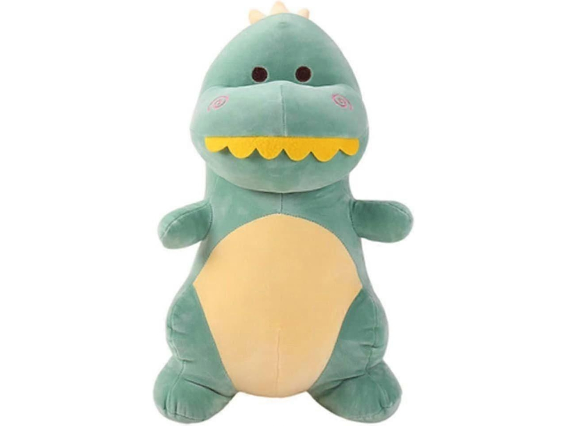 Pelúcia Adorável De Dinossauro Verde Bicho De Pelúcia Macio Para Aniversários E Natal De Crianças Olysi Shop