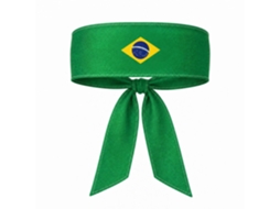 Faixas Amarráveis com Estampa Bandeiras, Acessório Torcedor Kit 3 Unidades