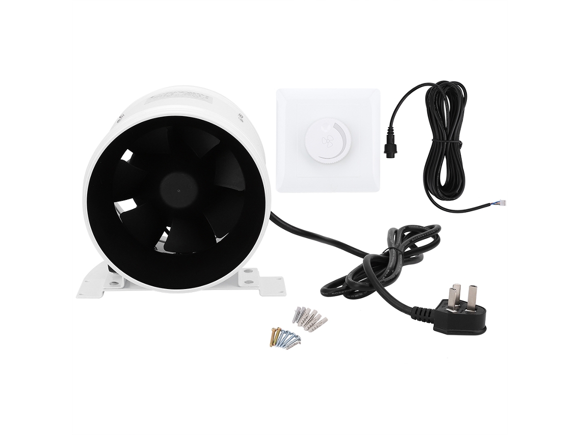 Ventilador de Exaustão ajustável 6 polegadas LAXISCREED para dutos de ventilação