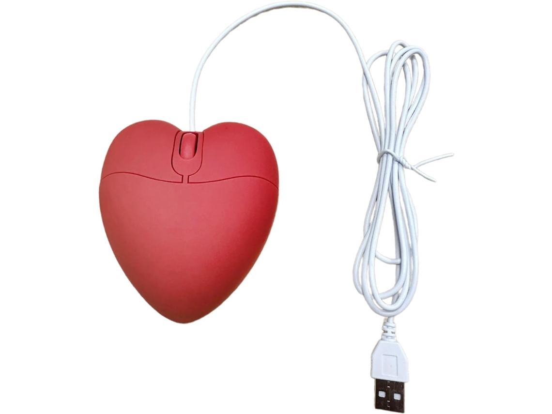 Cabo Usb Em Formato De Coração, Ideal Para Jogos E Uso No Escritório,