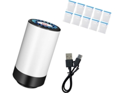 Ventilador A Vácuo Elétrico Com Controle Remoto Para Conservação De Alimentos, Design Compacto, Ideal Para Uso Doméstico