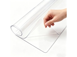 Protetor De Mesa Transparente 25x 25cm, Para Sala De Jantar, Capa De Plástico 1, 0mm, Tapete De Cozinha Impermeável