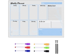 Tableau Mémo De Bureau Blanc Effaçable En Acrylique Transparent Réutilisable Pour Table Planificador Quotidien
