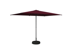 Maison Exclusive - Parasol De Jardim Com Base 200 X 300 Cm Poliéster Retangular