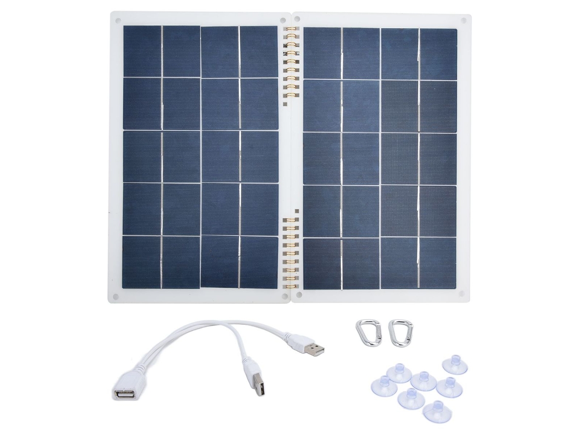 Ventilador com Painel Solar BRILVIBERA