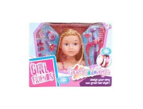 Busto da Boneca Cabeleireira