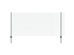 Conjunto 1 Cerca Externa Vidaxl Verde Aço (25 X 1,2 M)