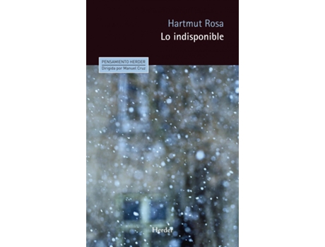 Livro Indisponible, Lo de Hartmut Rosa (Español)