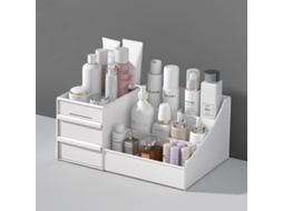 Caja De Armazenamento De Maquiagem Com Gavetas De Grande Capacidade (branco L)