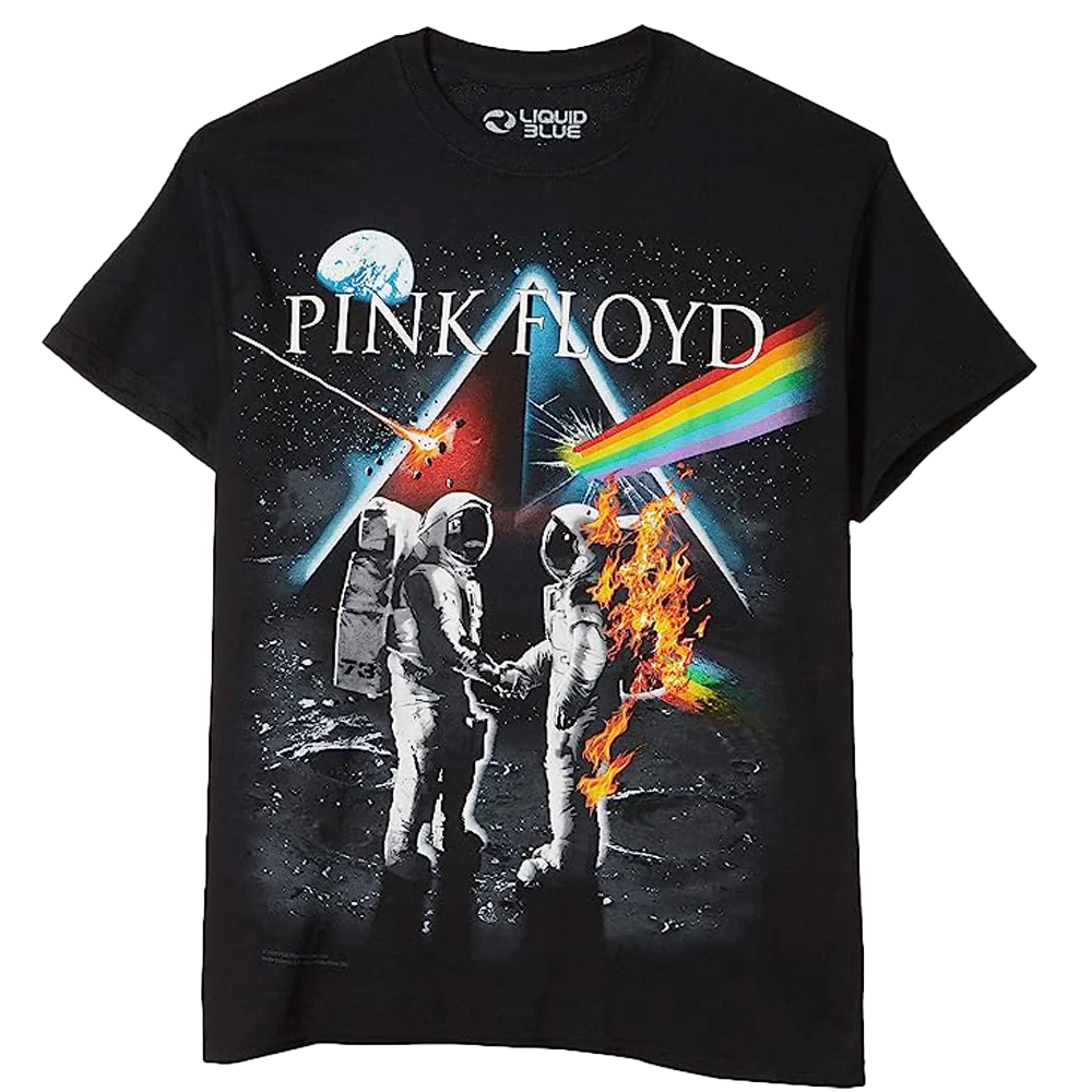 Pink Floyd Bright Side Of The Moon T-shirt Unisex Rockinstone Size:l