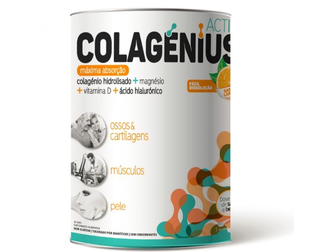 Suplemento Alimentar Colagenius Active Laranja Pó 345G