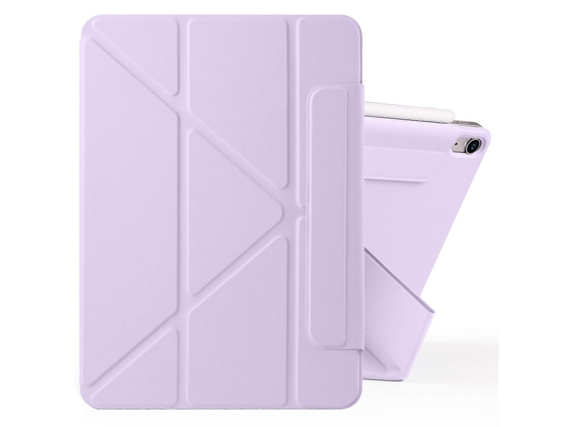 Capa de couro Webake para tablet com deformação magnética e fivela fixa