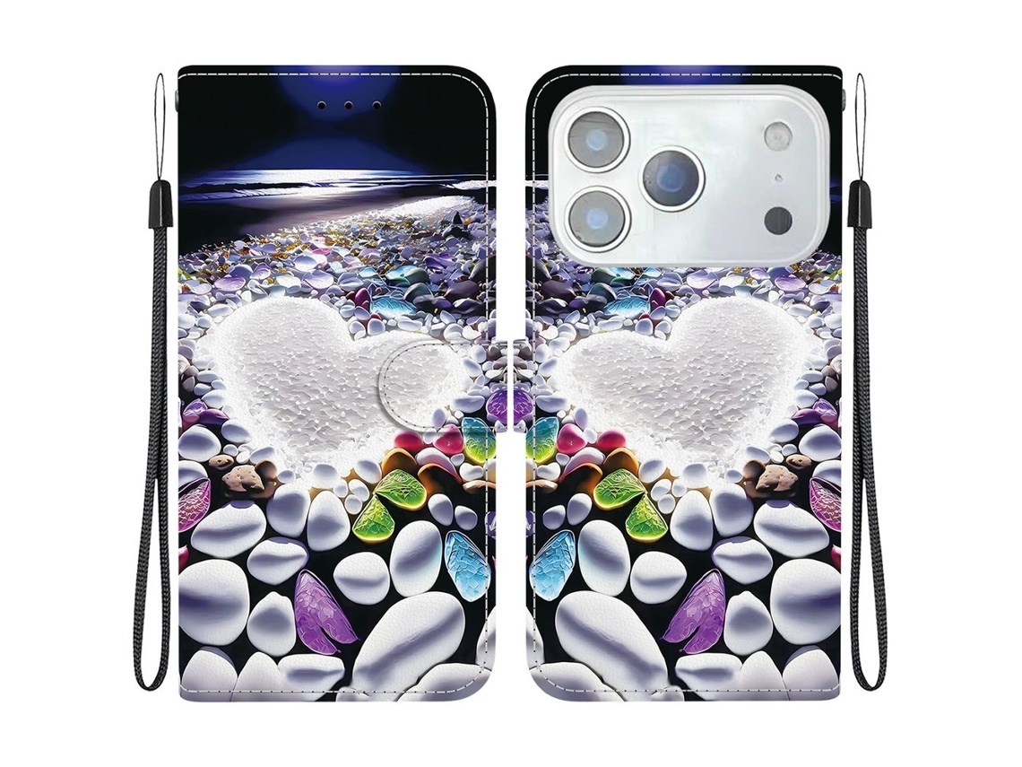Capa Para Iphone 17 Pro Com Estampa De Coração