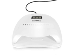 Máquina de Secagem Gel para Unhas X 54 W com Lâmpada Uv Led Profissional Luz Branca e Polimen To Alta Qualidade. GOKOCO