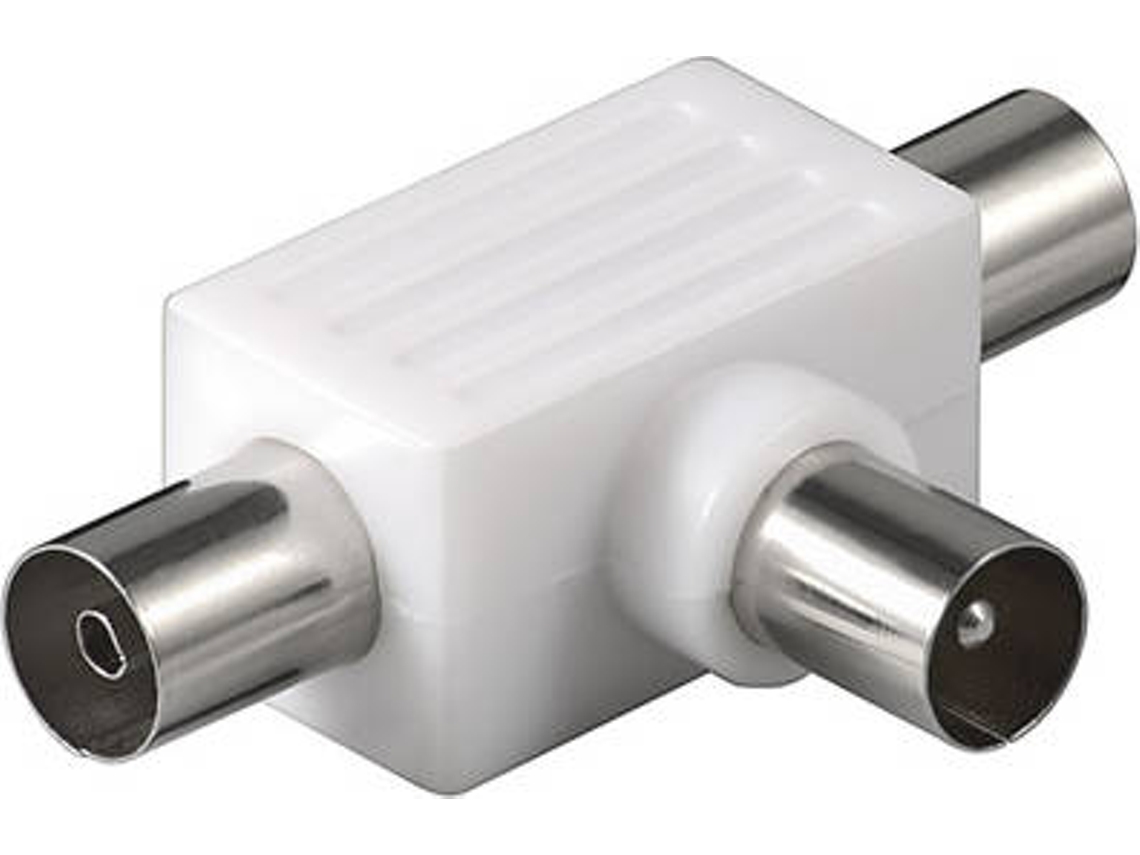 Adaptador GOOBAY 67218 (RCA - Branco)
