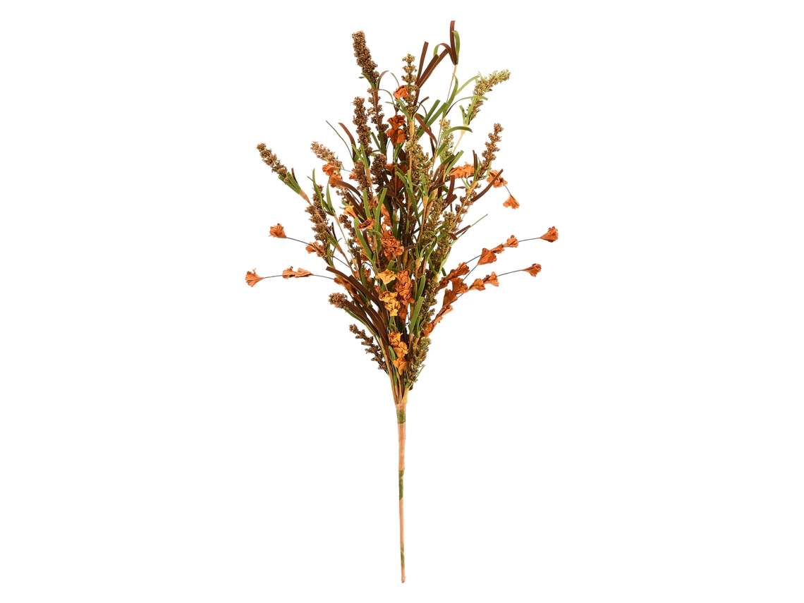 Laxiscreed Flor De Papel Crepe Para Decoração De Outono Com Buquê Castanho