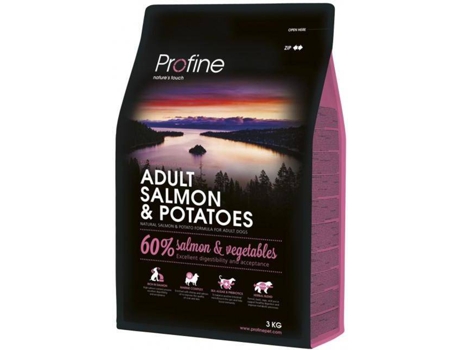 Ração para Cães  (3Kg - Seca - Adulto - Sabor: Salmão)