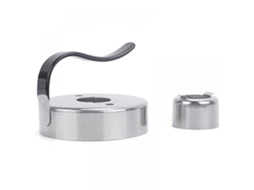 Forma Para Bolo Redonda Em Aço Carbono Com Fundo Removível E Fivela Antiaderente Para Assar Mousse Diy (18 Cm)