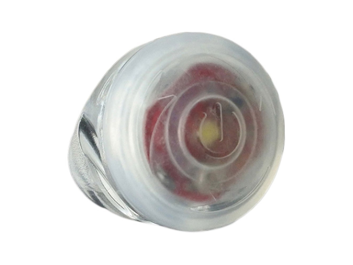 Com Luz Frontal Da Bateria 1 Led Transparenteeleven