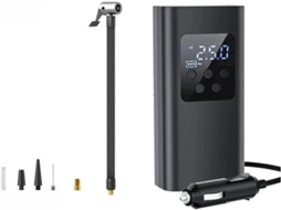 Inflador portátil de pneus de carro – Inflação rápida sem Fios/com Fios, adequado para carros e motocicletas.