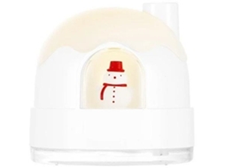 Umidificador De Natal Difusor De Óleo Essencial Desktop Yizhood Branco