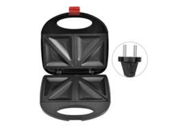 Máquina de Sanduíche Grande 900w com Placa de Alumínio Churrasqueira Panini Press S/MARCA