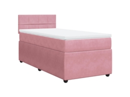 Box Spring Bed, Box Spring Beds Vidaxl Cor-de-rosa Veludo (80 X 200 Cm)