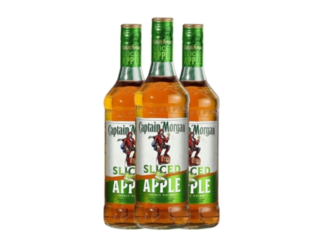 Rum CAPTAIN MORGAN Sliced Apple (0.7 L - 3 Unidades)