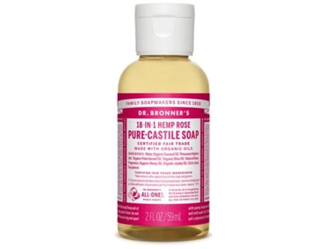 Dr Bronner'S Sabonete Líquido De Rosas 473 ml