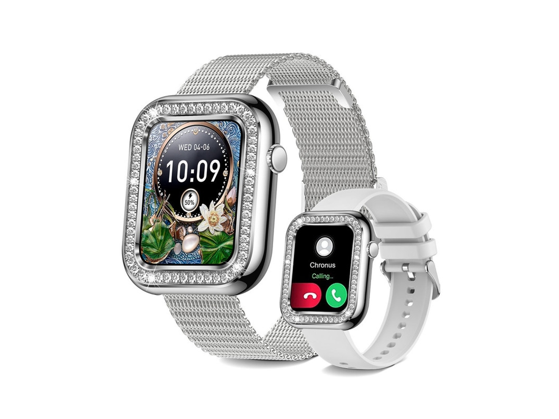 Smartwatch YIZHOOD Prateado
