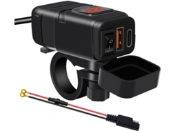 Carregador Usb Duplo De Carregamento Rápido Super Qc3.0 Para