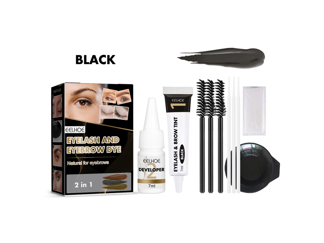 Kit Tintura Sobrancelhas e Cílios LAXISCREED para Olhar Mais Expressivo e Bonito